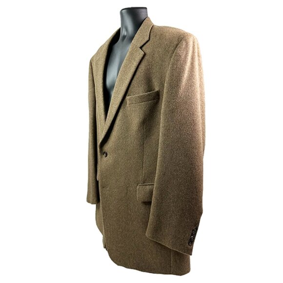Jos. A. Bank Tan Camel Hair Sport Coat 46L Like New Bargain for Christmas! - Picture 4 of 16